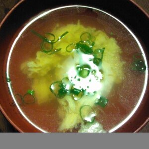かき卵スープ